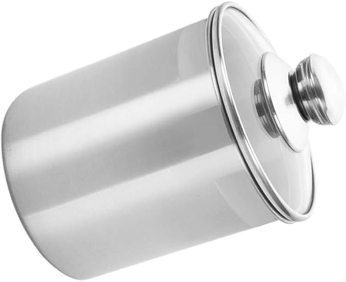DOITOOL Sealed Cans Food Storage Bottle Coffee Beans Storage Tank Snacks Container Home Kitchen Tool - 4.92x4.92x8.66 Inch