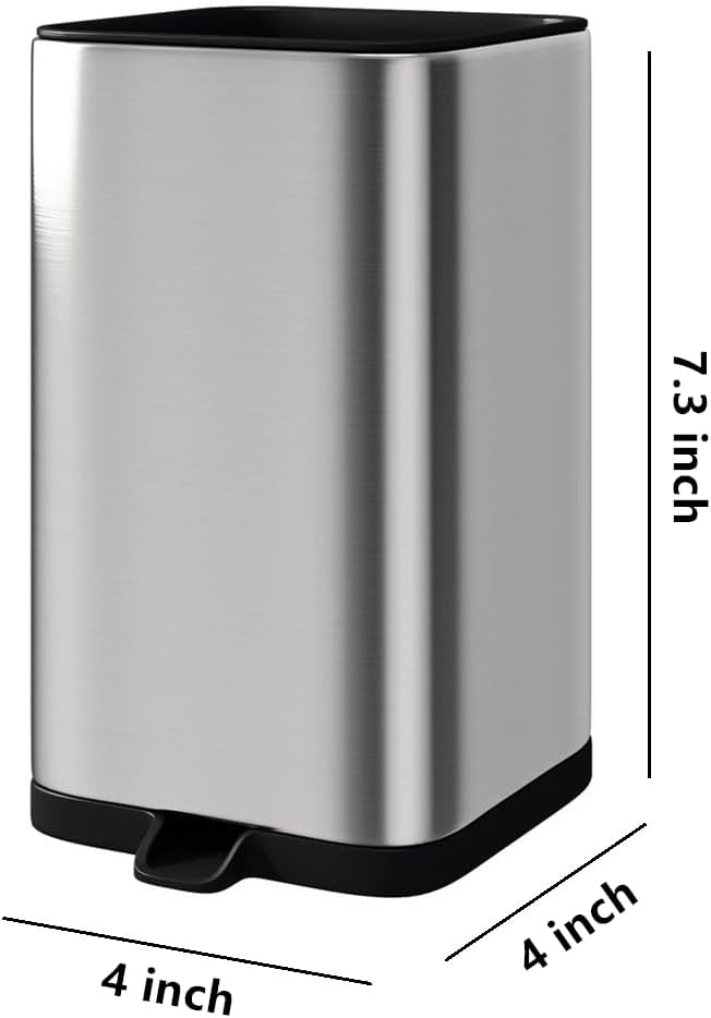 Utensil Holder, Kitchen Utensil Organizer, Modern Rectangular Large Cooking Utensil Caddy Counter, Sturdy Stainless Steel