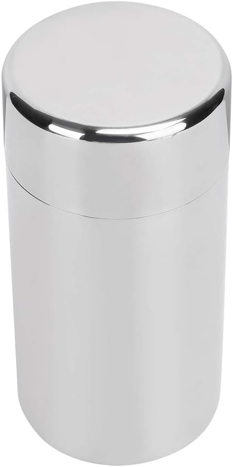 BORDSTRACT Stainless Steel Canister with Airtight Double Seal Lids, Tea & Coffee Container (550ML)