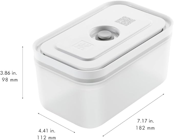 ZWILLING Fresh & Save 3-pc Assorted Sizes Food Storage Container, Meal Prep Container, BPA-Free