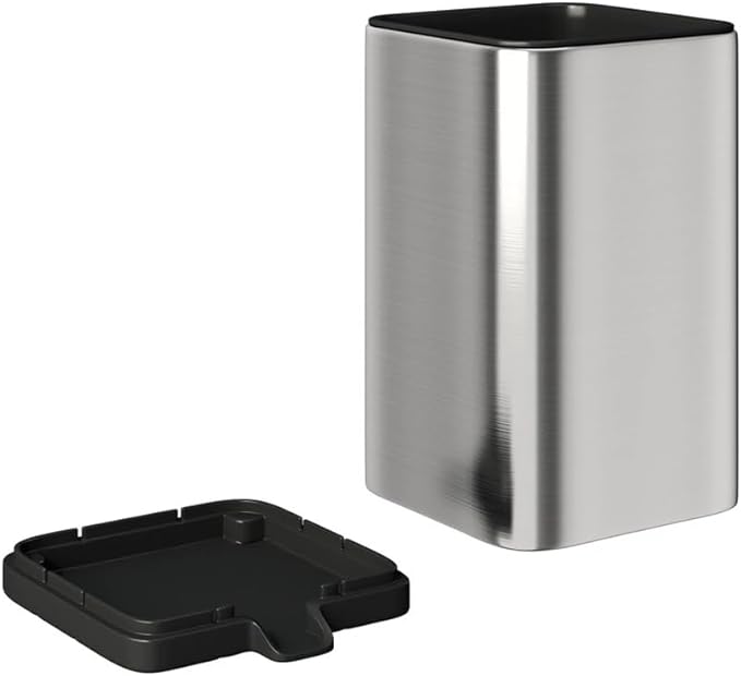 Utensil Holder, Kitchen Utensil Organizer, Modern Rectangular Large Cooking Utensil Caddy Counter, Sturdy Stainless Steel
