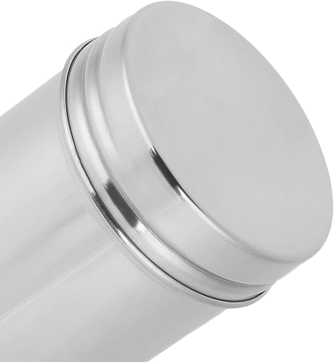 Air Tight Coffee Grounds Container, 304 Stainless Steel Sealed Coffee Bean Storage Container Jar, Airtight Tea Coffee Beans Canister for Storing Candy Cookies Cereal Sugar Oatmeal Chips or Herbs