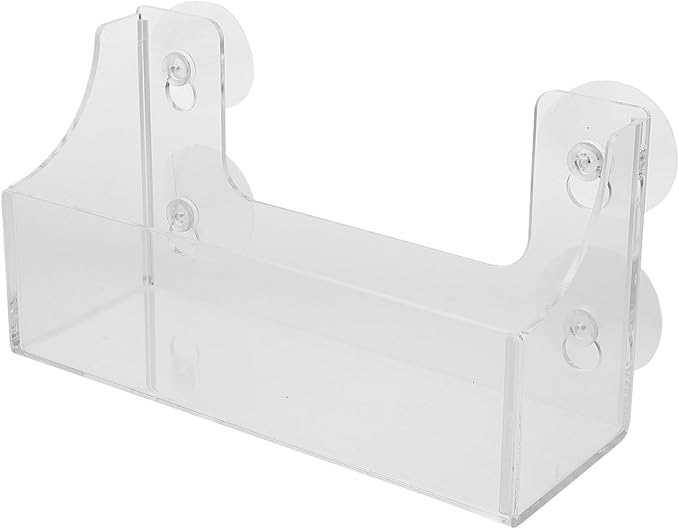 Suction Cup Refrigerator Rack Acrylic Shelf for Kitchen Organizer and Storage Clear Spice Rack Fridge Beverage Holder