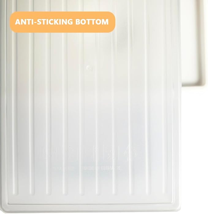 Sliced Cheese Container with Time Recording - Block Cheese Storage Container for Fridge Cream Cheese Sliced Cheese Cheddar Cheese Box with Lid Cheese Saver