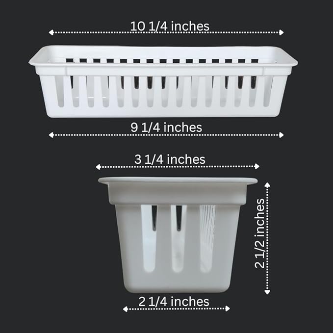 Storage Trays For Organizing Drawers Kitchen Storage Baskets Garage Containers Set Of 6 Slim Plastic Stoarge Trays
