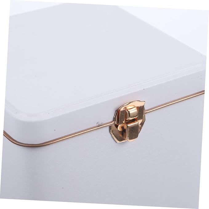 Metal Tea Canister with Airtight Lids Candy Jar Kitchen Storage Jar Tea Tin Tins Tea Storage Jar Jars with Lid Food Storage Tin Container White Tea Box Loose Tea Tinplate