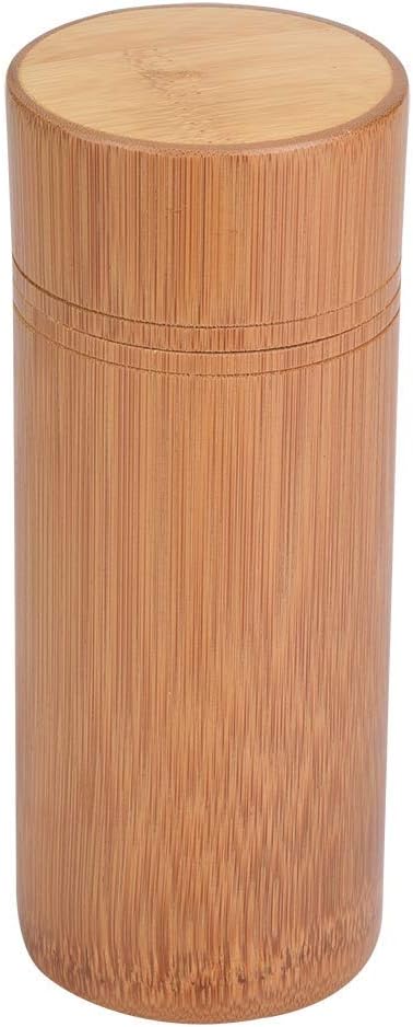 Fdit Portable Tea Canister Travel Food Storage Candy Jar Container Box for Tea Coffee Beans Nuts Spices(M)