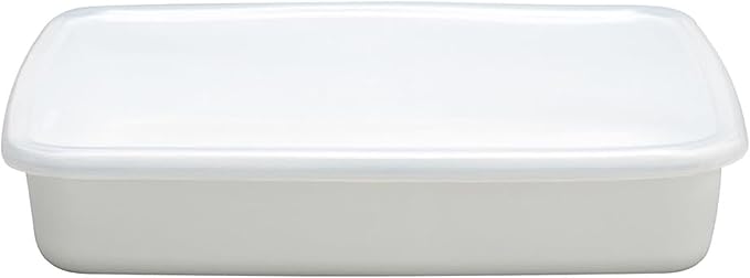 野田琺瑯(Nodahoro) Food Strage Enamel Container 2.4 L -made in Japan