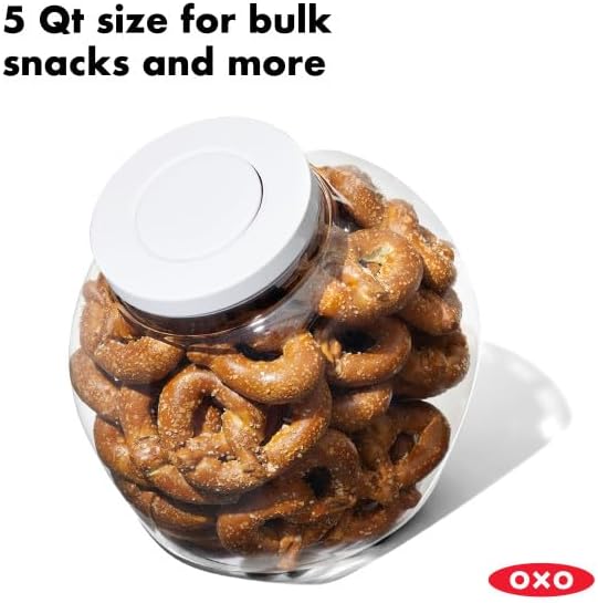 OXO Good Grips 5.0 Qt POP Large Jar - Airtight Food Storage- for Cookies and More