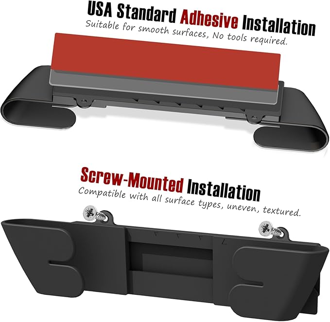 Adjustable Universal Pot Lid Holder Organizer for Cabinet - Upgraded Patented 3 Pack Pan Lids Organizers Inside Door Wall Mount Pots Top Rack for Kitchen Cupboard Fit 6" to 13" (Black)