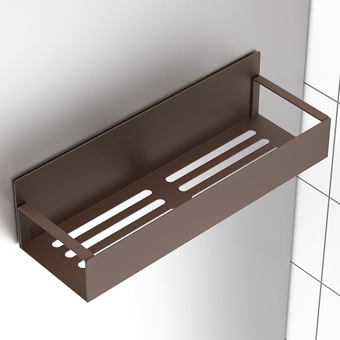 6 Pack Magnetic Spice Storage Rack Organizer for Refrigerator and Oven, Bronze Fridge Organizers and Storage