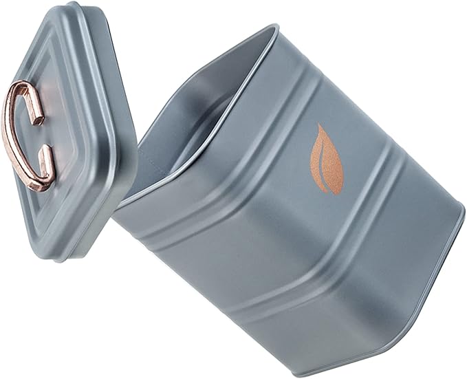 Saf-Care Kitchen Canisters - Farmhouse Grey Kitchen Decoration of Canister Set with Multiple Preservation Purposes by Tight Sealed Lids, Good for Wedding Gifts Kitchen Canisters Set of 3