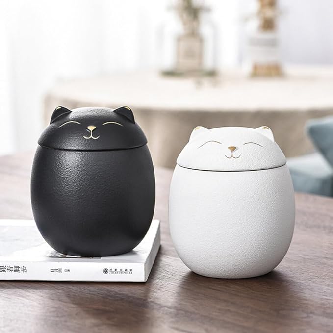 Luxshiny Ceramic Jar - Dried Fruit & Cookie Jar, Food Storage Containers, Effortless Travel