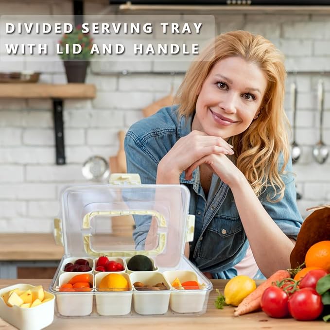 Large Fruit Containers for Fridge,Large Stackable Refrigerator Organizer Bins with Lids,BPA-Free Produce Fruit Storage Containers for Storage Clear for Food, Drinks, Vegetable Storage