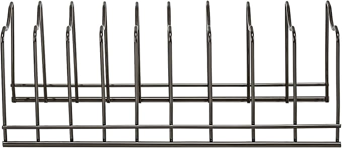 Pot Lid Organizer, Pot Lid Rack Holder, Rest Cutting Board, Bakeware, Pots & Pans, Serving Trays, Reusable Containers in Cabinet Pantry, Stainless Steel