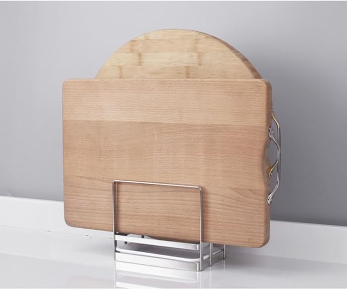 Kitchen Organizer with Utensil Holder,Pot Rack and Cutting Board Holder,Stainless Steel