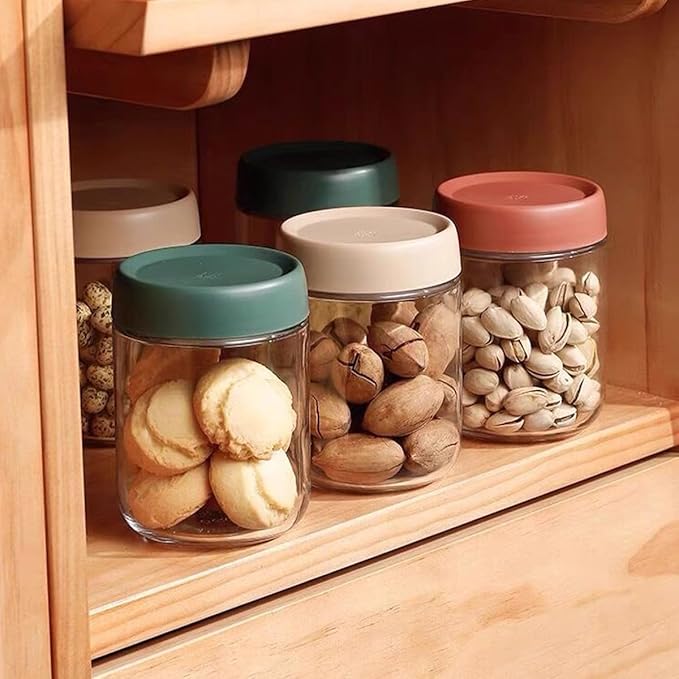 2Pack Overnight Oats Containers with Lids, 16 oz Glass Mason Overnight Oats Jars, Wide Mouth Airtight Containers for Milk, Cereal, Fruit, Yogurt, Spice Sugar, Salad Dressing, Sauce