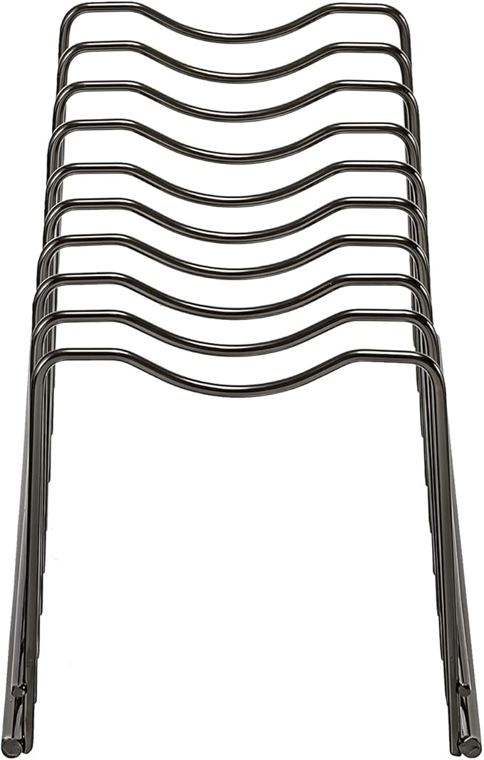 Pot Lid Organizer, Pot Lid Rack Holder, Rest Cutting Board, Bakeware, Pots & Pans, Serving Trays, Reusable Containers in Cabinet Pantry, Stainless Steel