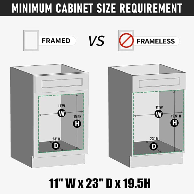 ROOMTEC Pull Out Cabinet Organizer with U Bracket,10½”W x 18½”H 2-Tier Adjustable Kitchen Spice Rack, Spice Rack Organizer for Narrow Cabinet Drawers Slide Out, Soft Close