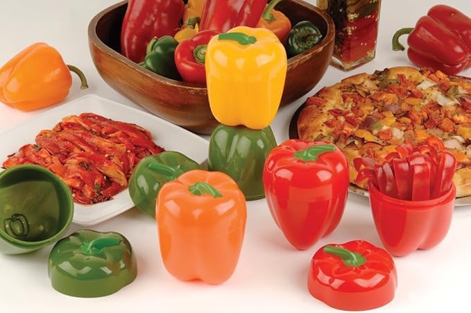 Hutzler 354OR Food Keeper, os, Orange Pepper Saver