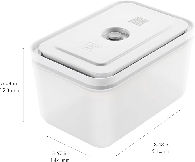 ZWILLING Fresh & Save 3-pc Assorted Sizes Food Storage Container, Meal Prep Container, BPA-Free