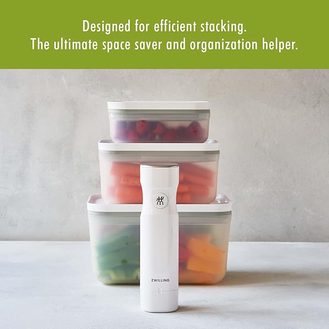 ZWILLING Fresh & Save 3-pc Assorted Sizes Food Storage Container, Meal Prep Container, BPA-Free