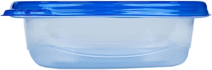 GladWare Entree Food Storage Containers, Medium Square Holds 25 Ounces of Food, 5 Count Set | Tupperware, Plastic Food Container, Meal Prep Container, Plastic Containers with Lids