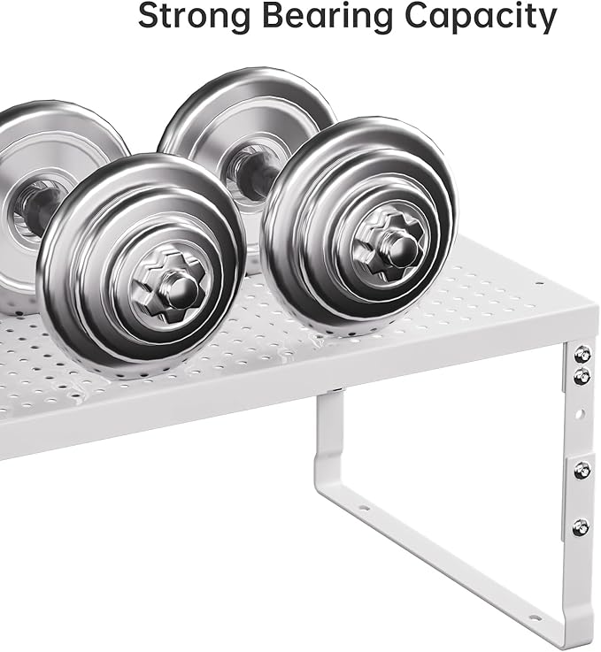 Cabinet Shelf,Expandable Adjustable Stackable Kitchen Organizer,for cabinets, Kitchens, countertops, bathrooms Shelf Organizer(2Packs/White,Medium)