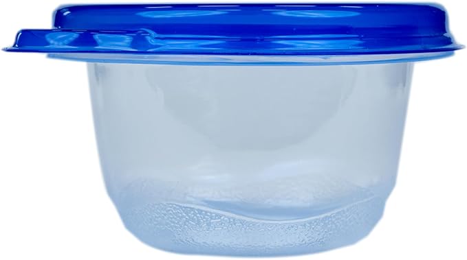 GladWare Mini Food Storage Containers | Small Round Food Containers, Mini Round Food Containers Hold up to 4 Ounces of Food | 4 oz Containers with Lids, 8 Count - 12 Pack