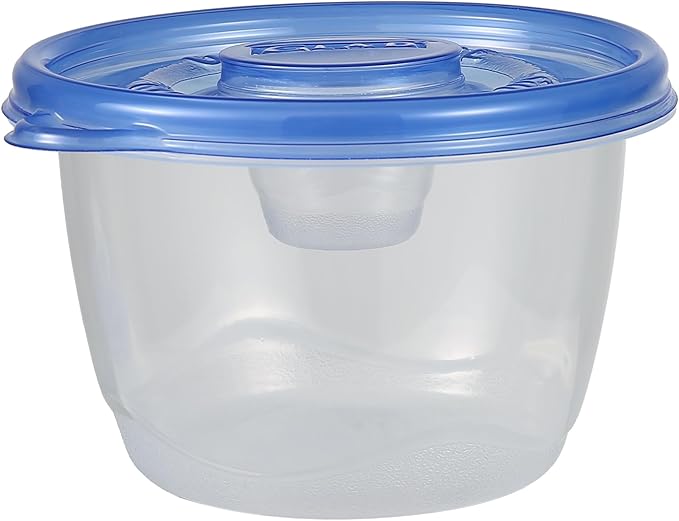 GladWare To Go Lunch Food Storage Containers, Medium Round Holds 32 Ounces of Food, 4 Count Set