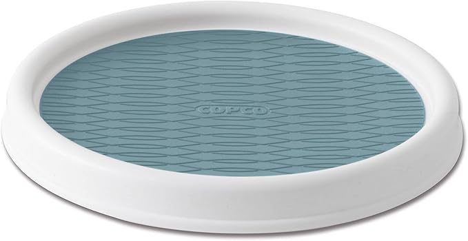 Copco Basics Non-Skid Turntable, 9-Inch, Cameo Blue