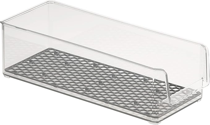 Spectrum Hexa in-Fridge Large Refrigerator Organizer Bin for Storage and Organization of Fruit Vegetables Produce and More, 15 x 6 x 4.25