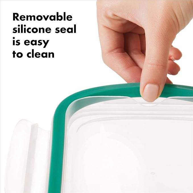 OXO Good Grips 1.6 Cup Smart Seal Leakproof Glass Rectangle Food Storage Container