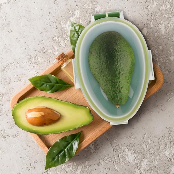 DOITOOL Avocado Keeper Reusable Avocado Storage Container individual Avocado Saver Avocado Holder Organizer for Refrigerator Fridge to Keep Avocado Fresh
