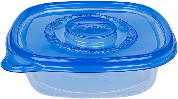 GladWare Entree Food Storage Containers, Medium Square Holds 25 Ounces of Food, 5 Count Set | Tupperware, Plastic Food Container, Meal Prep Container, Plastic Containers with Lids