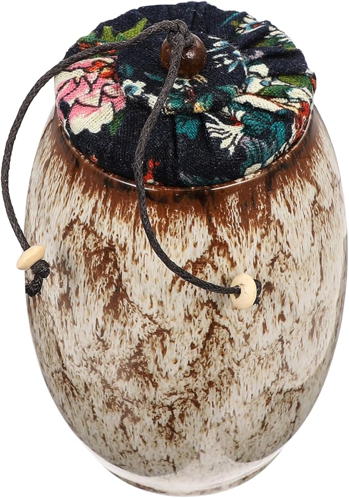 Kiln Tea Tea Jar Household Tea Container Multi-function Tea Canister Kitchen Tea Holder Tea Leaves Canister Loose Tea Container Tea Storage Jar Tea Sealed Jar Tea Storage Pot