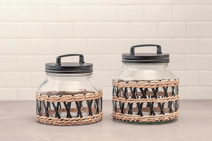 10 Strawberry Street Collin Canister, set of 2