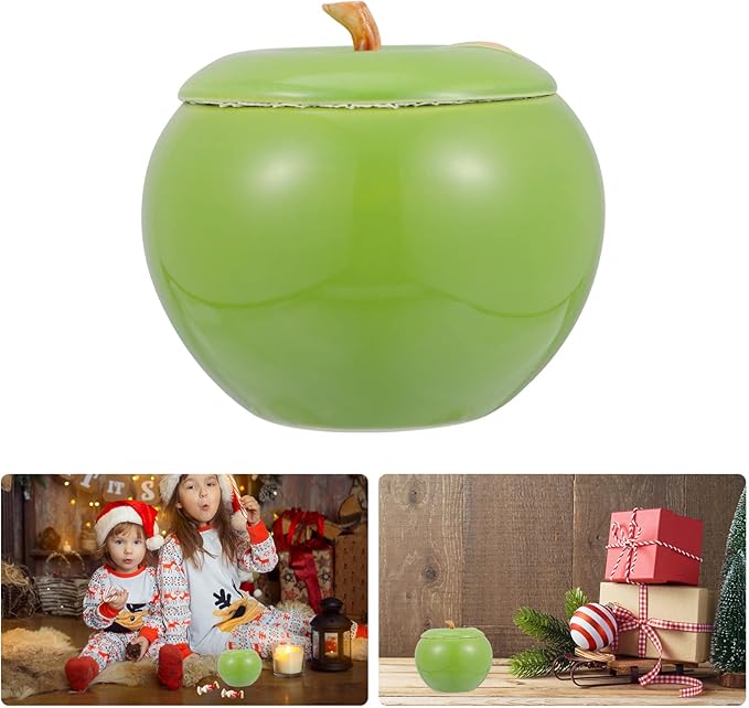 Alipis 1pc Christmas Ceramic Jar Coffee Canister Storage Container Ceramic Food Container Desktop Food Container Candy Boxes Cereal Container Dried Fruit Jar Aromatherapy Oatmeal Ceramics