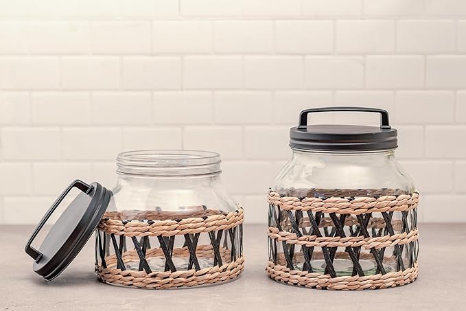 10 Strawberry Street Collin Canister, set of 2