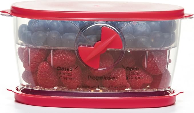 Prepworks by Progressive Berry Keeper,Red