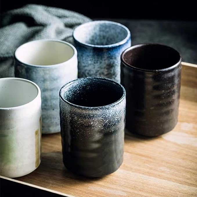 Stoneware Coffee Spoon Holder for Coffee Bar Accessories, Tea Spoon Holder Jar Teaspoon Holder Coffee Stirrers Holder Coffee Spoon Cup, Coffee Stir Stick Holder Small Utensil Holder (Spring Sprout)