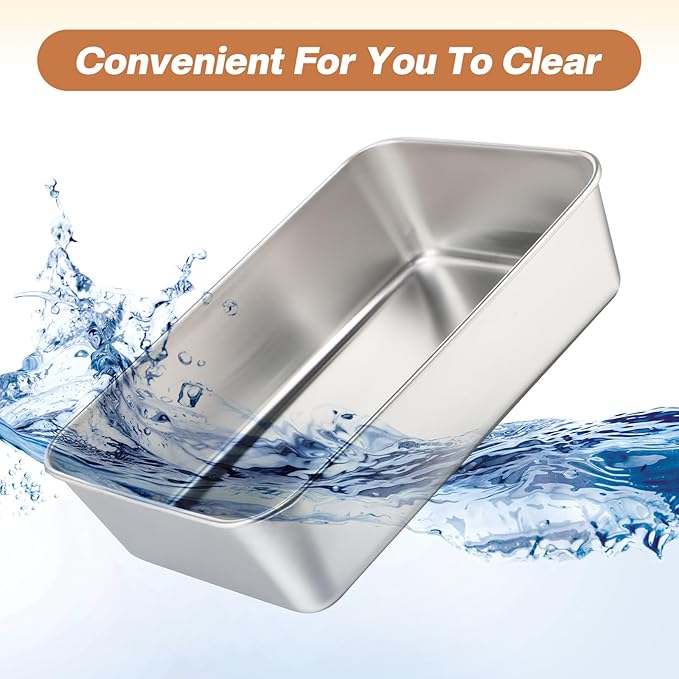 8 Set 60oz Stainless Steel Food Storage Containers Reusable Metal Meat Marinating Container with Lids Fruit Lunch Storage Box for Leftovers,dishwasher and Freezer Safe 1800ml