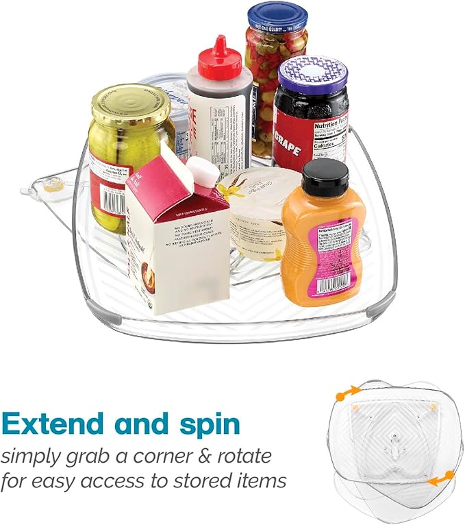 Polder 16-Inch EZ-Reach Rotating Storage Tray
