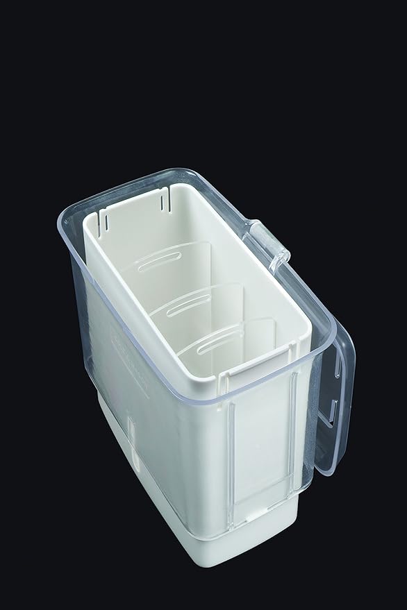 Cole & Mason Fresh Herb Keeper - Acrylic Herb Storage Container for Refrigerator - Fridge Herb Storage for Herbs & Vegetables - Herb Saver Pod - Clear
