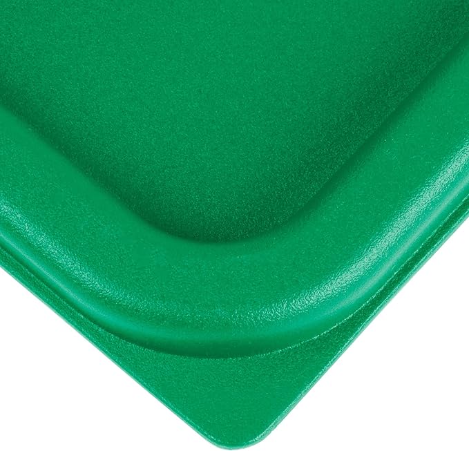 Cambro 4SFSPP190 4 Qt. Translucent Container with SFC2452 Kelly Green Lid, 4Quart