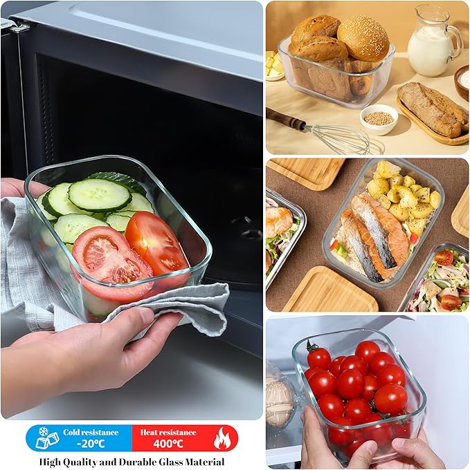 XCC Large Glass Butter Dish with Lid, Upgraded the Capacity to Holds 1lb of Butter, Butter Keeper with Knife for countertop and Double High-quality Silicone Seal, Kitchen Decor and Gifts