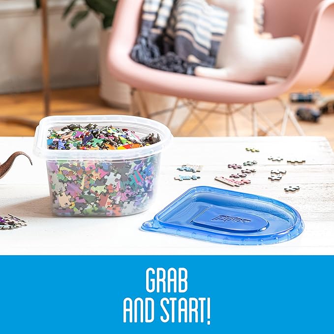 Ziploc Snap N Seal Food Storage Meal Prep Containers, Reusable for Kitchen Organization, Dishwasher Safe, 10 Piece Set, 56 Ounce, Compatible with Amazon Astro