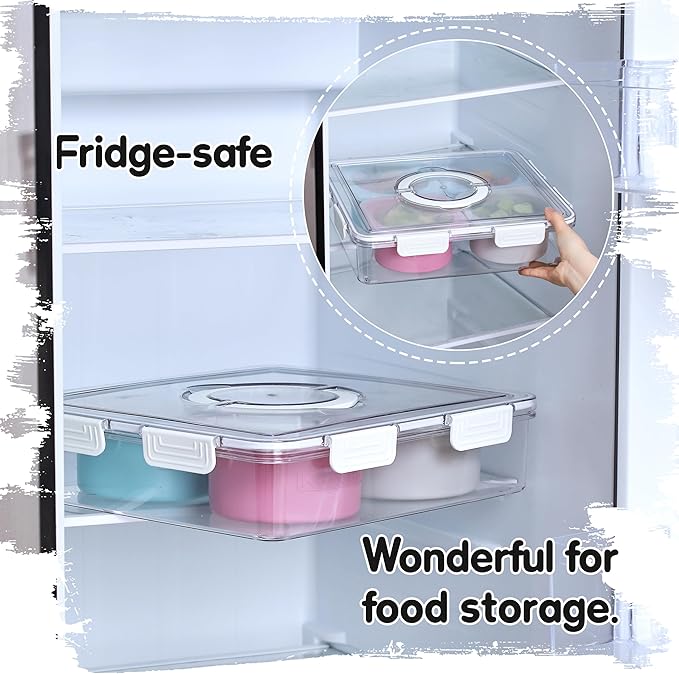 Carry-on tray for the 500ml Pizza Dough Proofing Boxes.