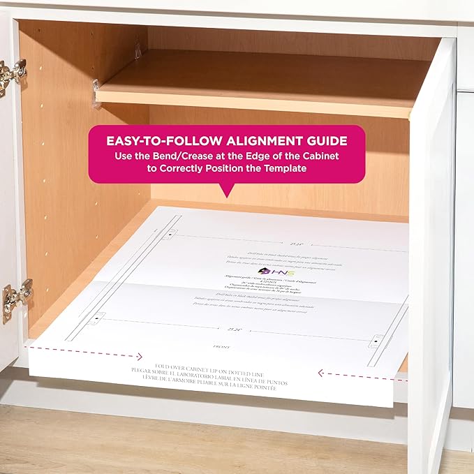 HOLDN’ STORAGE Heavy-Duty Premium Collection Pull Out Cabinet Organizer - Cabinet Drawer Slide Outs Metal Chrome (Chrome, 26 Inch)