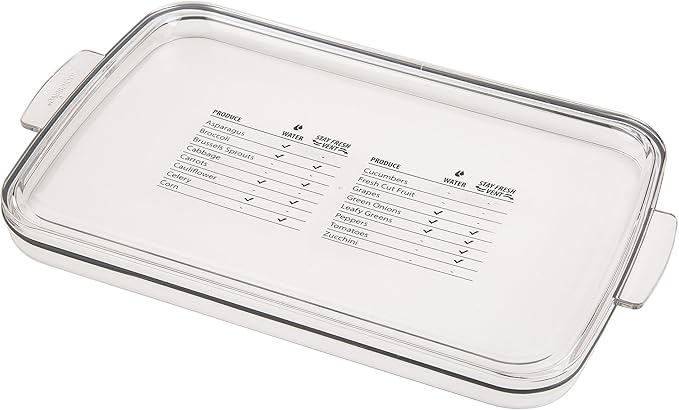 ProKeeper Produce Storage Container with Stay-Fresh Vent System – 5.7 Quarts, Airtight for Fruits & Vegetables